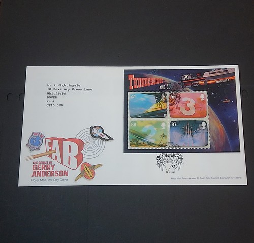 Fdc 2011 gerry anderson - fdc,