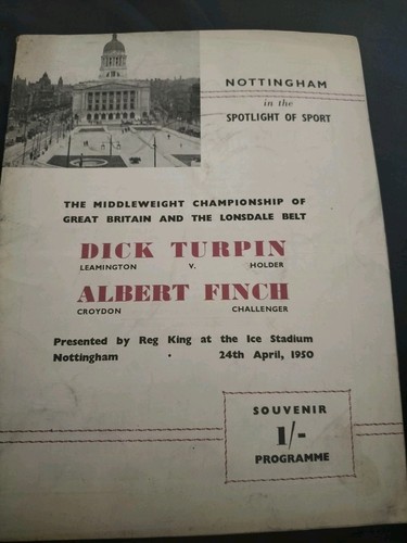 Vintage dick turpin - turpin, v