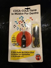 1990s Coca Cola mini FM radio