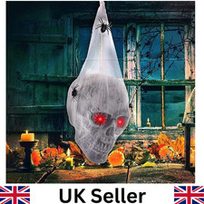 Halloween hanging skull with - halloween,
