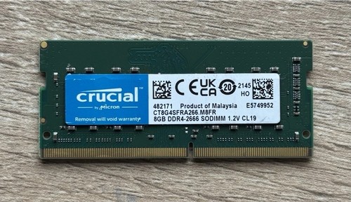 Crucial ddr4 2666 - 8gb, cl19