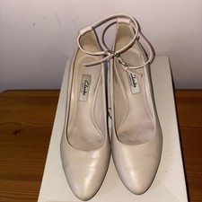 Clarks Cleaves Zest Block Heel Shoes 5 D (38)