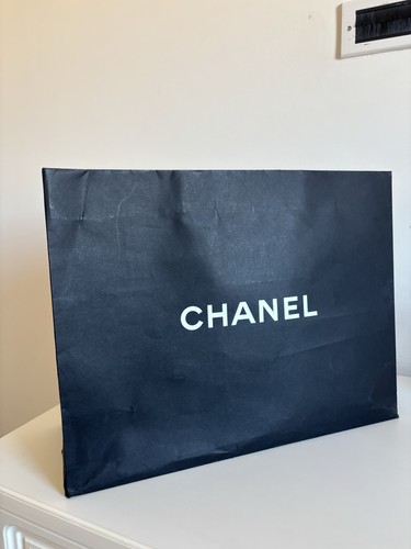 Chanel black gift bag - gift, empty