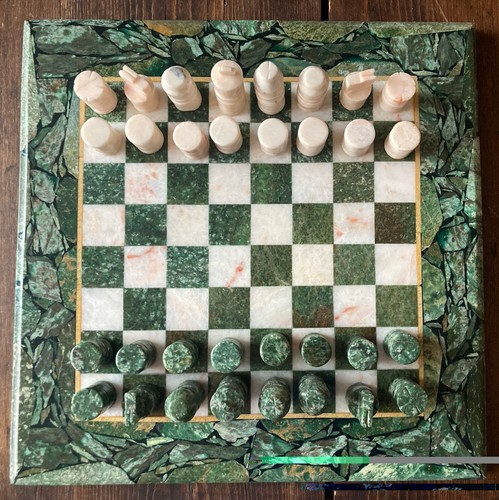 Marble chess set beautiful - marble, set,