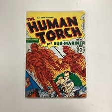 Flashback #21 1974 VG/FN Reprints The Human Torch #2 Alan Light