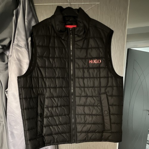 Hugo men black quilted - men's,
