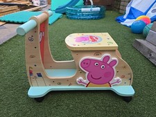 Peppa Pig Wooden Ride  Along