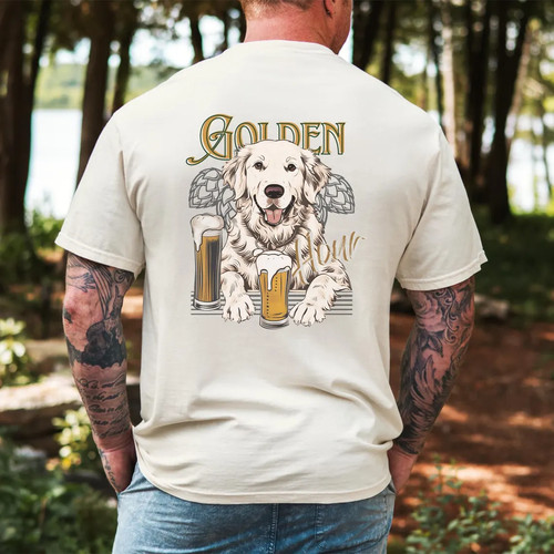 English cream golden retriever - english,