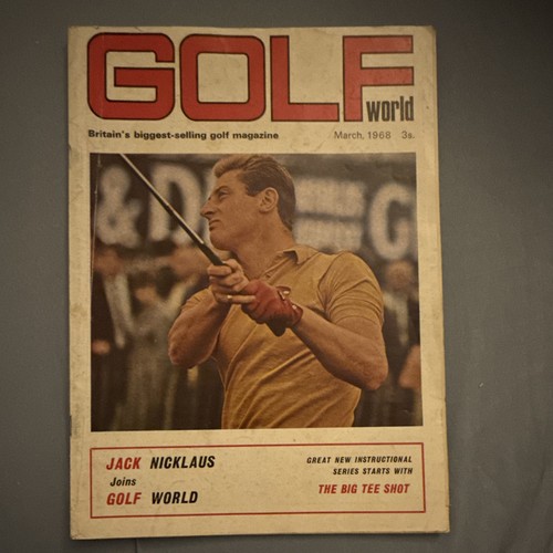 Golf world magazine - golf, 1968