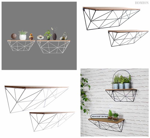 Wall mounted metal wire frame - mounted,