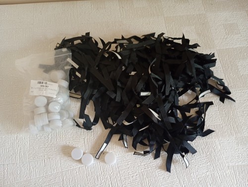 Joblot 150 small black - 150, bows
