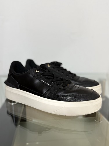 Cruyff black leather - black,