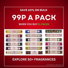Satya Incense Sticks Joss Sticks 15g | 60% OFF Mix & Match | Nag Champa Scents