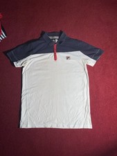 White Line Fila Men's While Tennis Shirt S