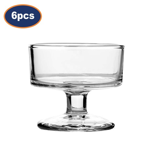 Ice cream cup 6pc set - cream,