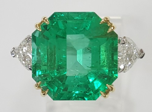 Colombian green emerald - colombian, &