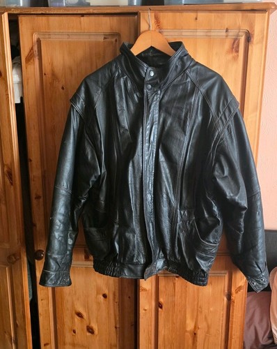 Vintage leather bomber - leather, style