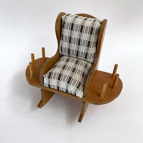 Vintage wooden rocking chair - vintage,
