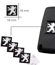 2 X PEUGEOT Aluminium Metal