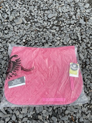 Rhinegold raspberry saddle - rhinegold,
