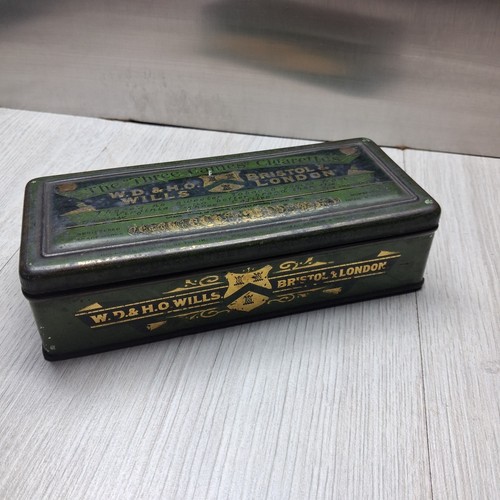 Three castles cigarette - three, tin