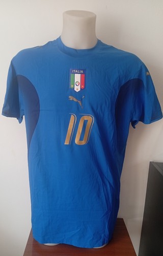 Italy match worn shirt - match,