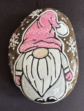 Hand painted stones - Christmas