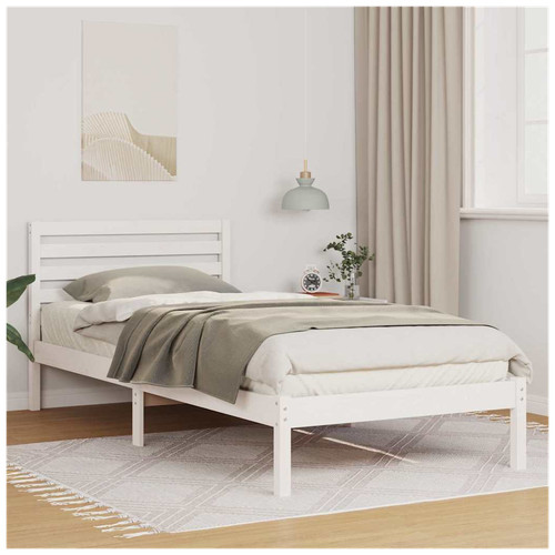Bed frame solid - frame, wood