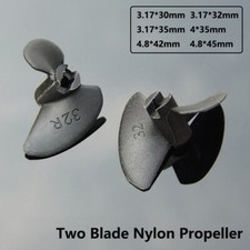 Two Blade Nylon Propeller 2 Blade Nylon Propeller for RC Model Boat Parts DIY