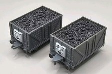 Vintage Ertl TROUBLESOME TRUCKS  Thomas And Friends Plastic Trains 1990s RARE