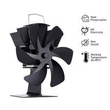 Wood Stove Fan 6-Blade