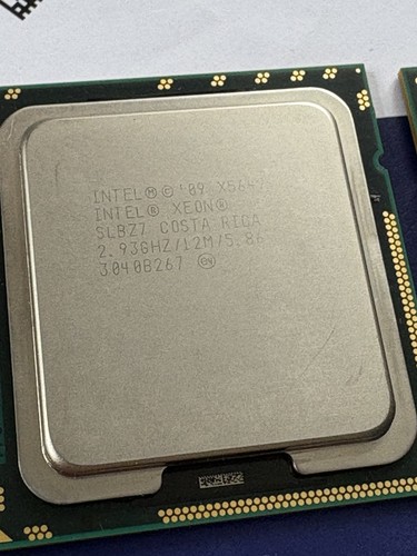 Matching pair intel xeon - 2x,
