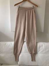ZARA Knit Joggers Nude Size S