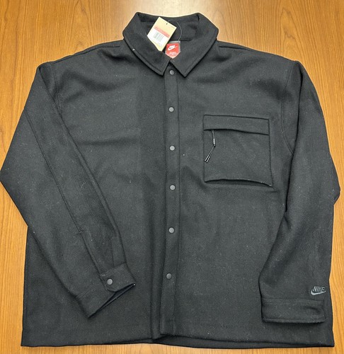 Men nike wool - button, up