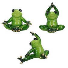 Yoga Frogs Toad Zen Ornament