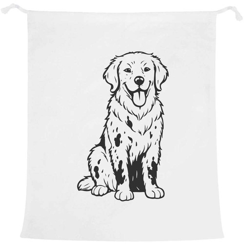 Happy golden retriever - 'happy,