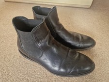 Mens Selected Homme Chelsea Boots Black Size UK 9