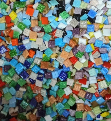 1kg mixed colour - mixed, vitreous