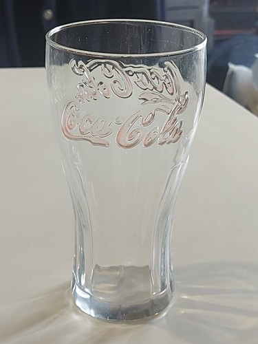 Coca cola half pint clear - half,