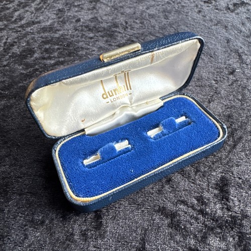 Vintage dunhill cufflink box - vintage,