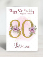 Personalised Birthday Card