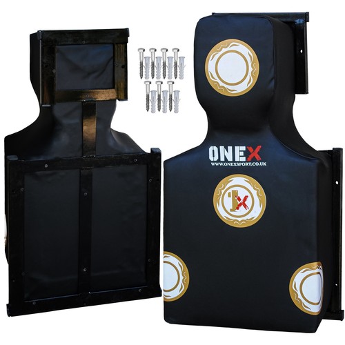 Wall mounted boxing kick - wall, dummy