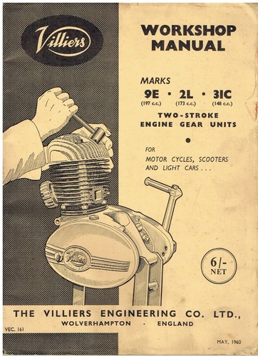 Villiers 197cc mk9e - villiers,