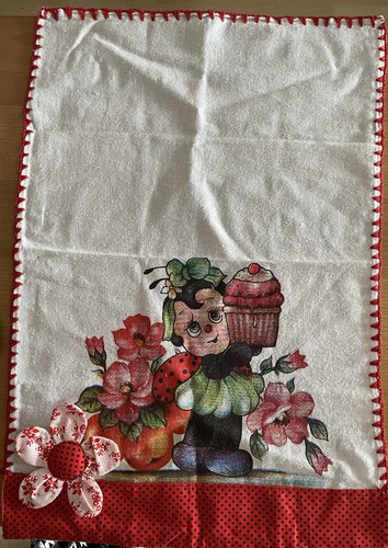 Fabric panel ladybug - panel,
