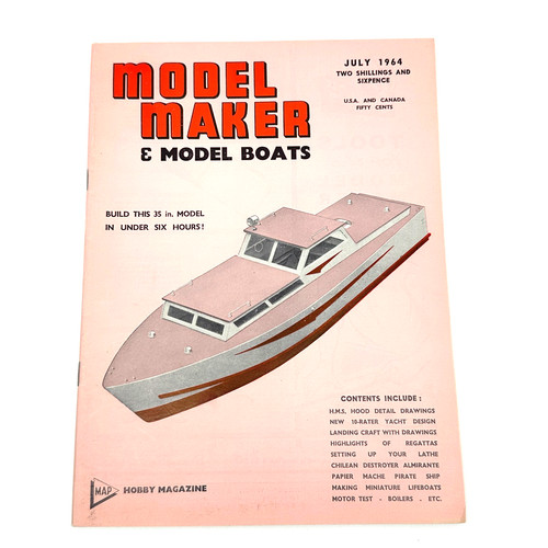 Model maker magazine july 1964 - july,
