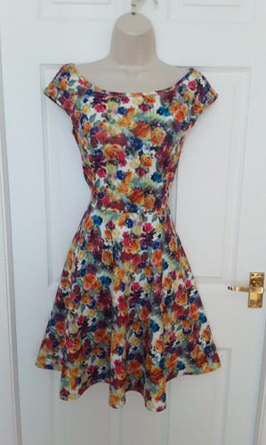 Fit flare dress skater - &,