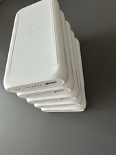 x5 Wireless Power Banks 10k 10000mAh White, Brand New. Stocking Filler / Job Lot