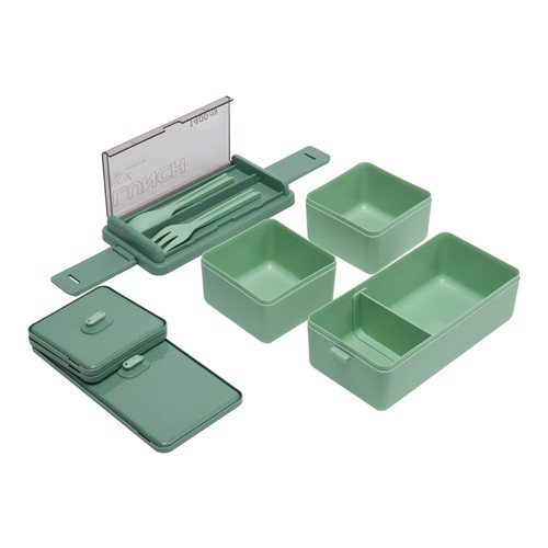Japanese compartment bento - 4-compartment,