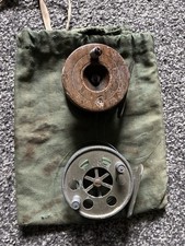 2 X Vintage Fishing Reels - Wooden Ogden Smith & The Bijou