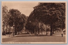 Postcard Cheltenham Spa Promenade From Queen's Hotel Cotswolds Gloucestershire